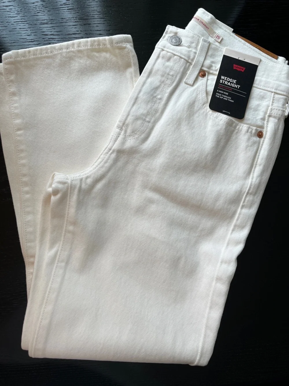 Levi's Wedgie Straight Ankle Women’s Jeans - size 25 NWT - Picture 4 of 7
